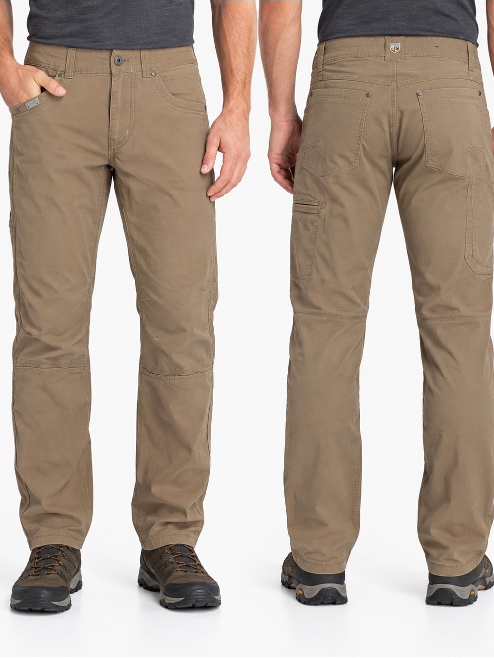 KÜHL Radikl Pants Mens 31x30 Dark Khaki Hiking Outdoor Stretch 7 Pocket